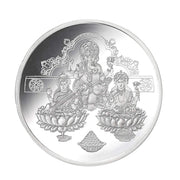 Taraash 999 Silver Trimurti 50gm Coin For Gifting CF30R2G50 With Gift Packaging - Taraash