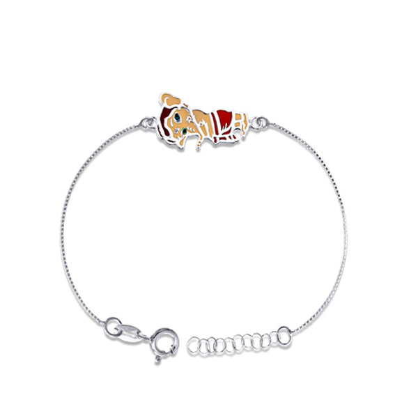Taraash Baal Ganesh Sterling Silver Rakhi For Kids - Taraash