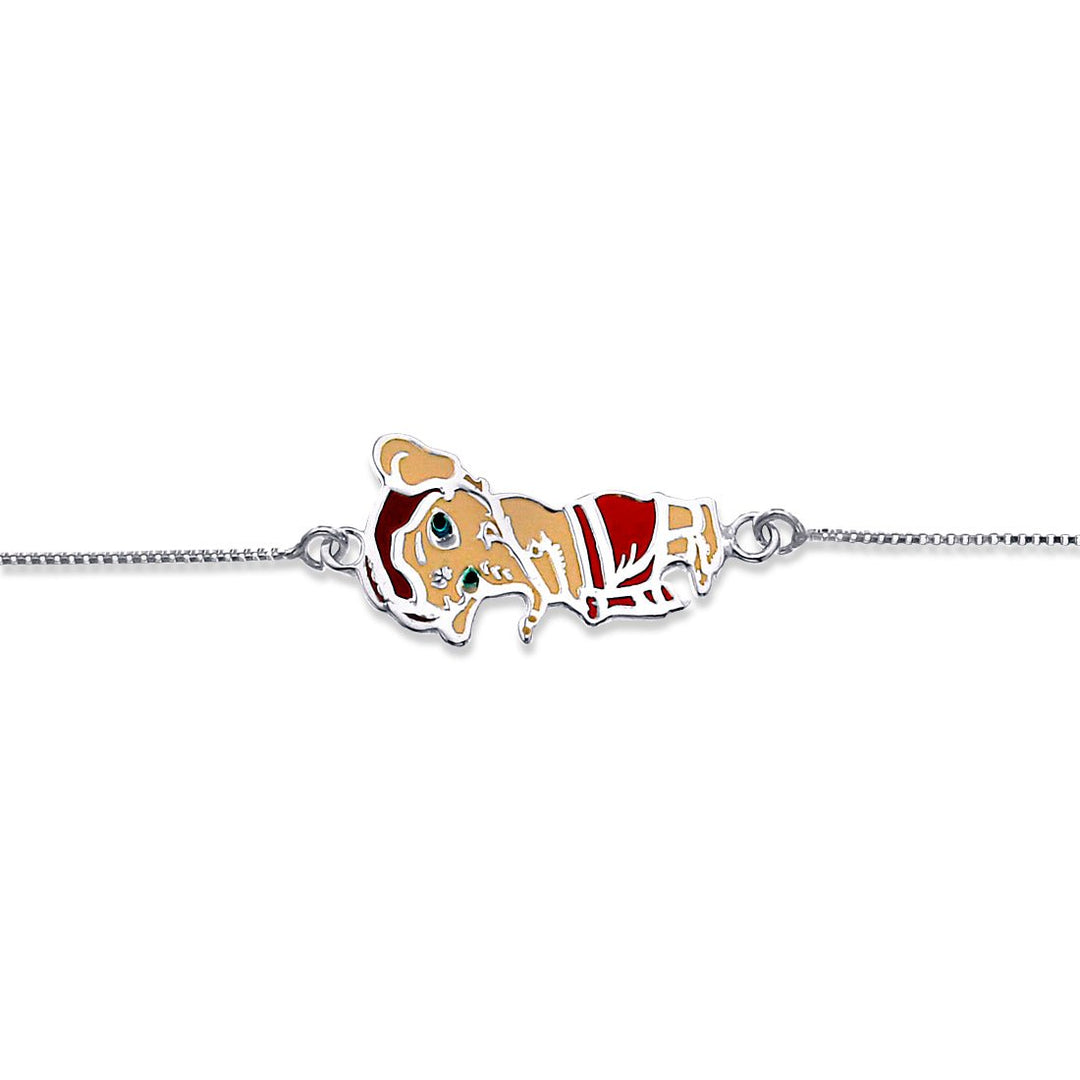 Taraash Baal Ganesh Sterling Silver Rakhi For Kids - Taraash