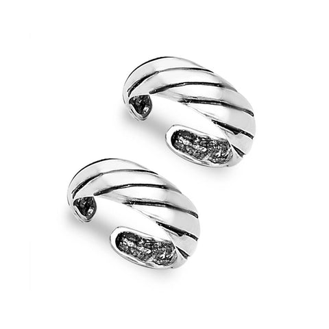 Taraash Braid 925 Sterling Silver Toe Ring For Women LR0840A - Taraash