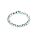 Taraash Curb 925 Sterling Silver Bracelet for Men ACDH2506C8HIN - Taraash