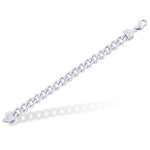 Load image into Gallery viewer, Taraash Curb 925 Sterling Silver Bracelet For Men ACDH3506C8HIN - Taraash
