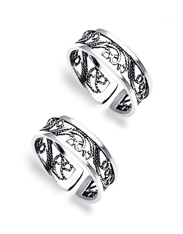 925 Sterling Silver Toe Rings From Rs. 1001 To Rs. 3000
