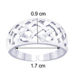 Load image into Gallery viewer, Taraash Cutwork 925 Sterling Silver Toe Ring For Women LR0713S - Taraash
