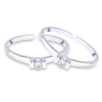 Load image into Gallery viewer, Taraash CZ 925 Sterling Silver Toe Ring For Women LR0873S - Taraash
