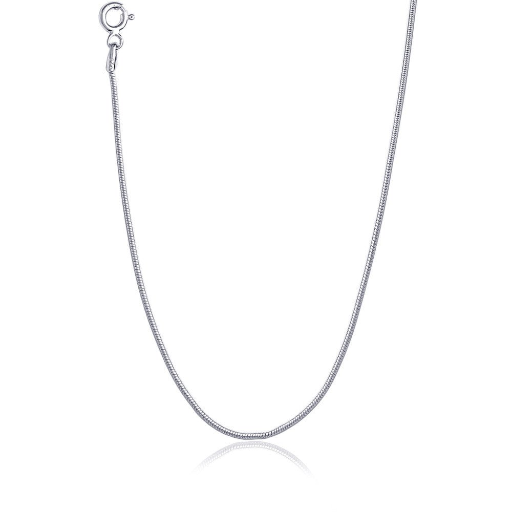 Taraash Diamond Cut Neck Chain 925 Sterling Silver For Women ACMR35D716IN - Taraash
