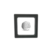 Taraash Diamond Shape 999 Purity 20 grams Laxmi Ganesh Silver Coin By ACPL - Taraash