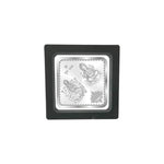 Load image into Gallery viewer, Taraash Diamond Shape 999 Purity 20 grams Laxmi Ganesh Silver Coin With Packaging By ACPL - Taraash
