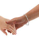 Load image into Gallery viewer, Taraash Figaro 925 Sterling Silver Bracelet For Men AFGH1206C8HIN - Taraash
