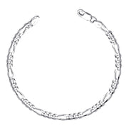Taraash Figaro 925 Sterling Silver Bracelet For Men AFGH1206C8HIN - Taraash