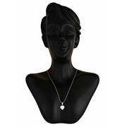 Taraash Heart 925 Sterling Silver Pendant For Women PD1201S - Taraash