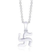 Taraash Holy Swastik 925 Sterling Silver Pendant For Unisex PD1446S - Taraash