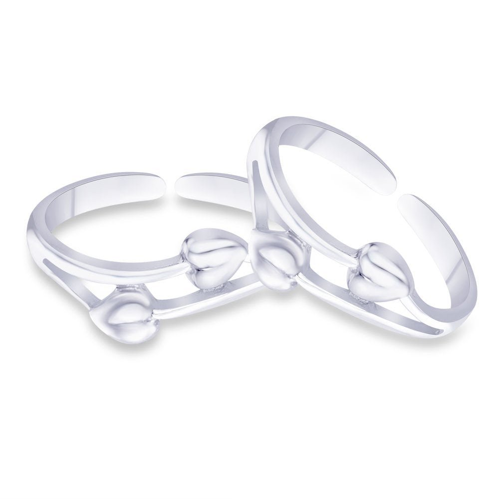 Taraash Leaf 925 Sterling Silver Toe Ring For Women LR0644S - Taraash