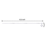 Load image into Gallery viewer, Taraash Single Line Plain Ending with Floral Charm 925 Silver Anklet For Women AN0538S - Taraash
