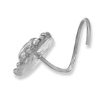 Load image into Gallery viewer, Taraash Sterling silver Antique Pink CZ Nose Pin For Women - Taraash