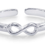 Load image into Gallery viewer, Taraash Sterling Silver Appealing Infinity Toe Ring For Women LR1056S - Taraash
