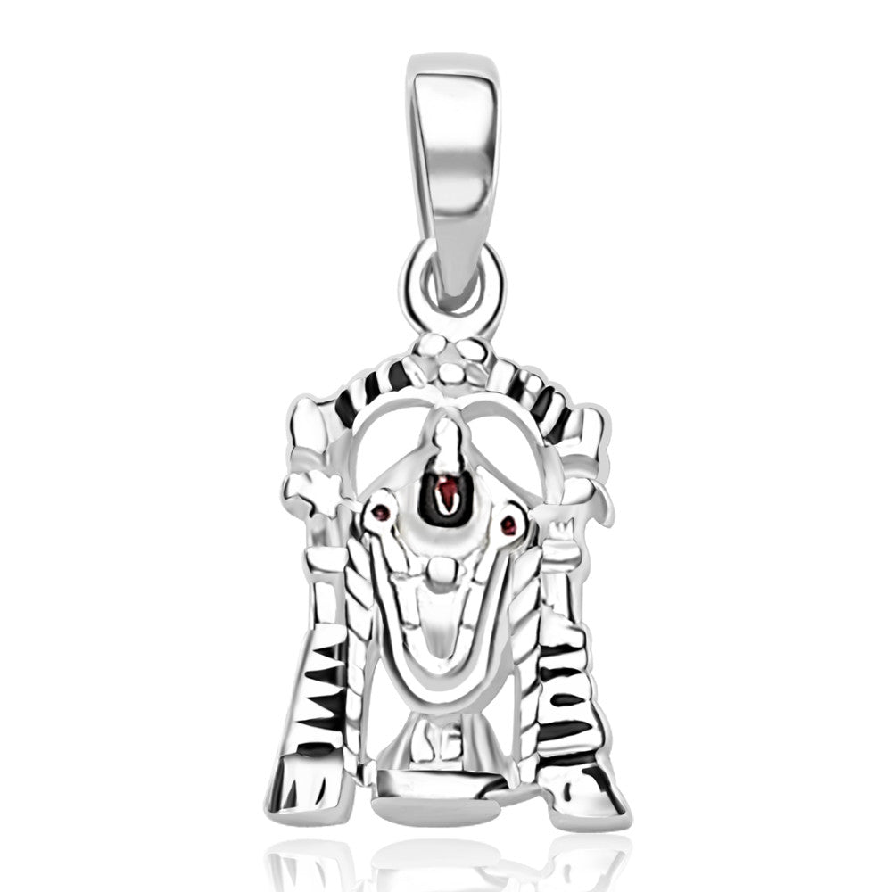 Taraash Sterling Silver Balaji Pendant With Chain For Unisex COMBO PDCH 80 - Taraash