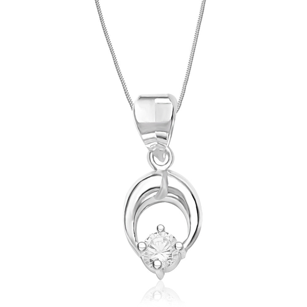 Taraash Sterling Silver Beautiful Pendant With Chain For women COMBO PDCH 58 - Taraash