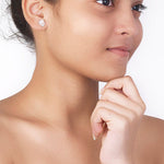 Load image into Gallery viewer, Taraash Sterling Silver Charming White CZ With Pearl Earrings For Women ER2968R - Taraash
