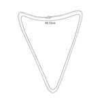 Load image into Gallery viewer, Taraash Sterling Silver Classy Compact Snake Chain For Women ACMR3518IN - Taraash
