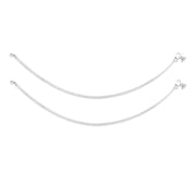 Taraash Sterling Silver Combo of Anklet & Toe Ring COMBO ANTR 14 - Taraash