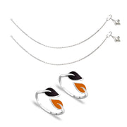 Taraash Sterling Silver Combo of Anklet & Toe Ring COMBO ANTR 32 - Taraash