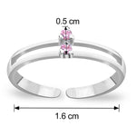 Load image into Gallery viewer, Taraash Sterling Silver Combo of Anklet &amp; Toe Ring For Women COMBO ANTR 43 - Taraash
