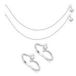Load image into Gallery viewer, Taraash Sterling Silver Combo of Anklet &amp; Toe Ring For Women COMBO ANTR 49 - Taraash
