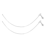 Taraash Sterling Silver Combo Of Anklet & Toe Ring For Women COMBO ANTR 65 - Taraash