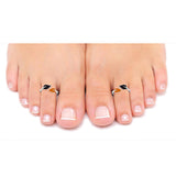 Taraash Sterling Silver Combo Of Anklet & Toe Ring For Women COMBO ANTR 72 - Taraash