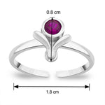 Load image into Gallery viewer, Taraash Sterling Silver Combo Of Anklet &amp; Toe Ring For Women COMBO ANTR 78 - Taraash