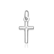 Taraash Sterling Silver Cross Pendant With Chain For Unisex COMBO PDCH 146 - Taraash