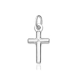 Taraash Sterling Silver Cross Pendant With Chain For Unisex COMBO PDCH 146 - Taraash