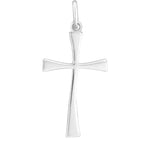 Load image into Gallery viewer, Taraash Sterling Silver Cross Pendant With Chain For Unisex COMBO PDCH 66 - Taraash
