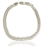 Taraash Sterling Silver Curb Chain Bracelet For Men - Taraash