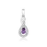 Load image into Gallery viewer, Taraash Sterling Silver Cz Oval Shape Pendant With Chain For Women COMBO PDCH 151 - Taraash
