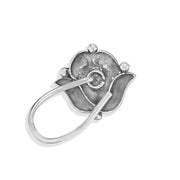 Taraash Sterling Silver Deigner Pink Pear CZ For Women - Taraash