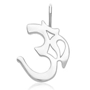 Taraash Sterling Silver Divine Om Pendant With Chain For Unisex COMBO PDCH 65 - Taraash