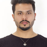 Taraash Sterling Silver Engrave Lord Shri Ganesha Pendant For unisex PD1953A - Taraash