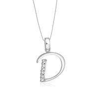 Taraash Sterling Silver Initial 