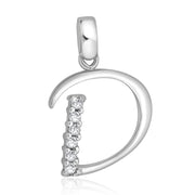 Taraash Sterling Silver Initial 