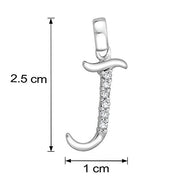 Taraash Sterling Silver Initial 