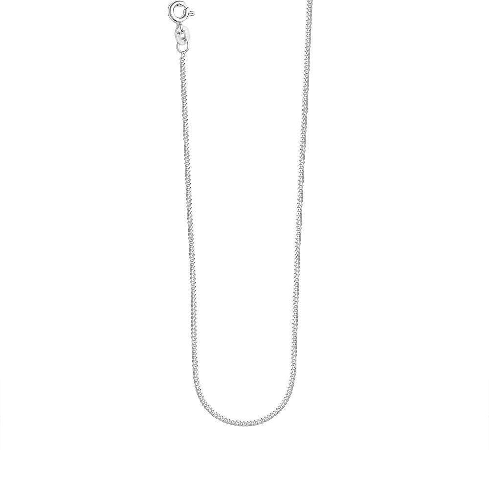 Taraash Sterling Silver Initial "V" Cz Pendant With Chain For Unisex COMBO PDCH 136 - Taraash