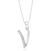 Taraash Sterling Silver Initial 