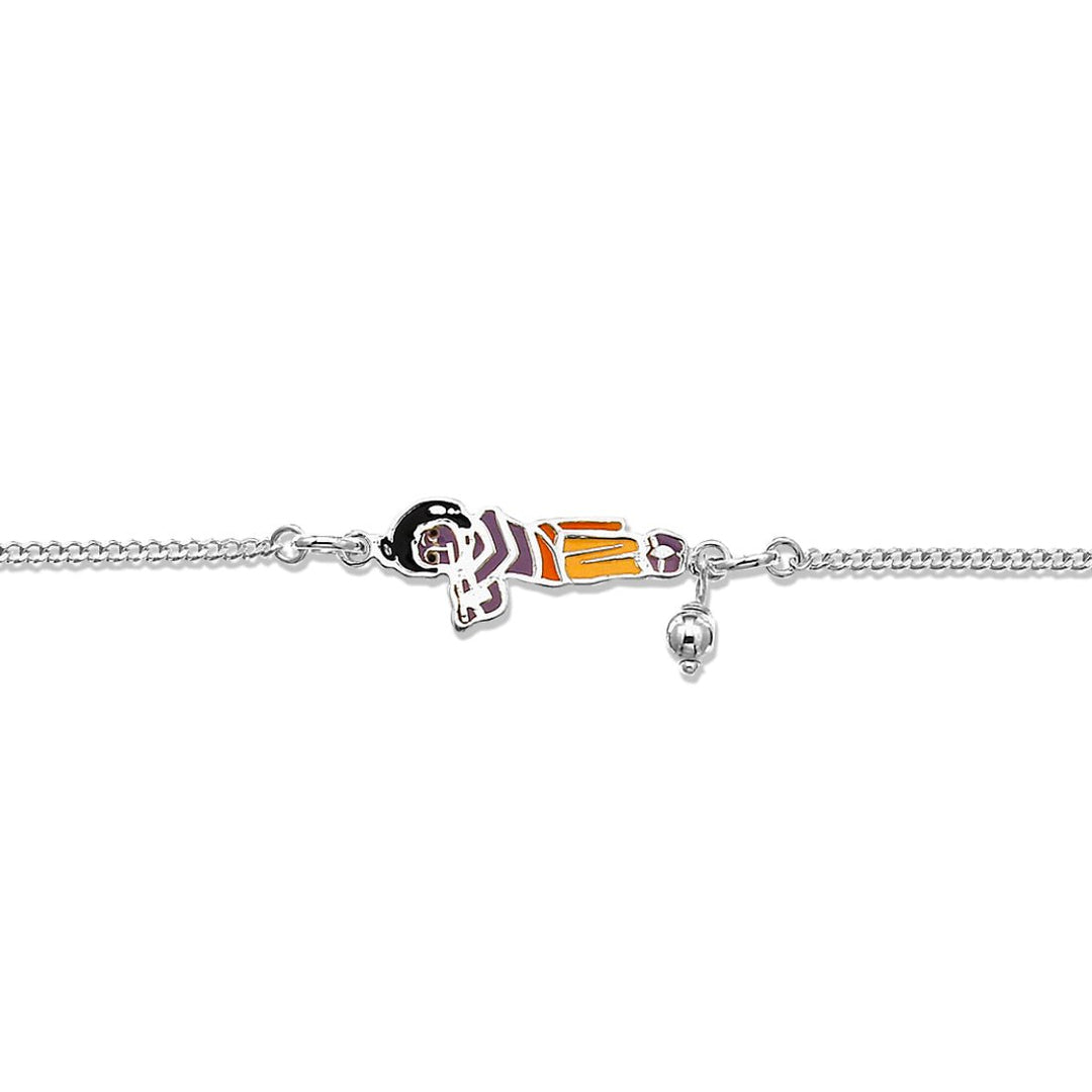 Taraash Sterling Silver Lord Krishna Rakhi For Kids - Taraash