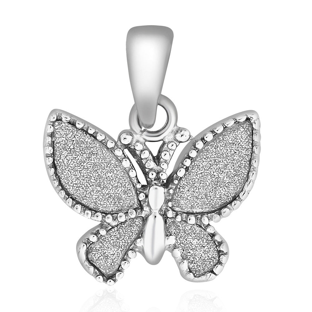 Taraash Sterling Silver Lovely Butterfly Pendant With Chain For Women COMBO PDCH 124 - Taraash