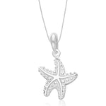 Load image into Gallery viewer, Taraash Sterling Silver Lovely Star Pendant With Chain For Women COMBO PDCH 115 - Taraash
