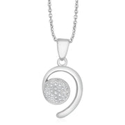 Taraash Sterling Silver Marvelous Design Pendant Set Jewellery For Women PEM2004V - Taraash