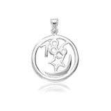 Taraash Sterling-Silver Pendant For Unisex Silver-PD0267S - Taraash