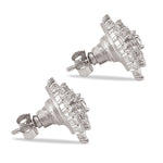 Load image into Gallery viewer, Taraash Sterling Silver Round Design White CZ Pendant Set For Women - Taraash
